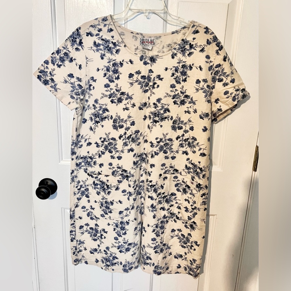 Bill Blass Floral Print Dress